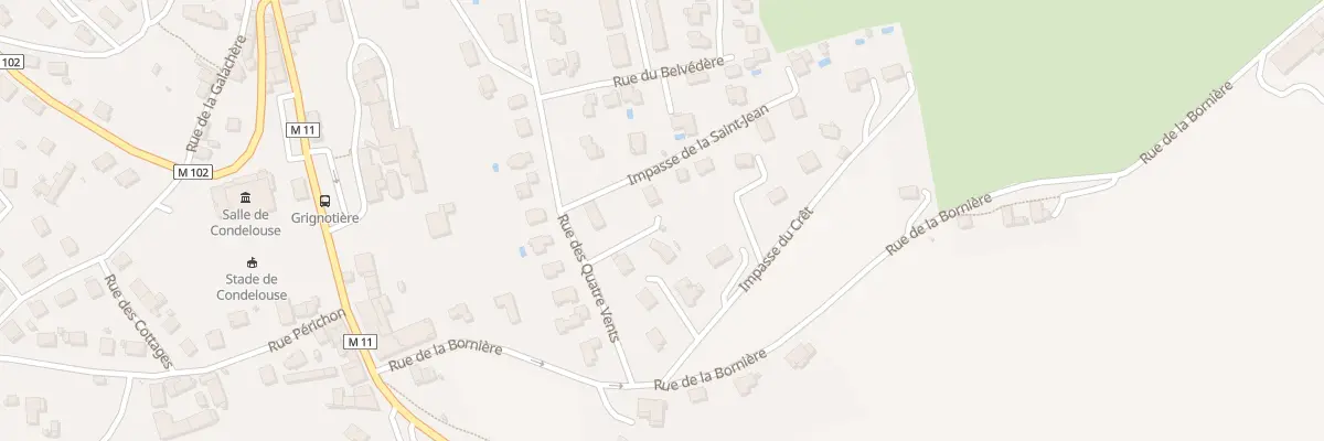 Plan du 13 Rue des Quatre Vents à Saint-Héand