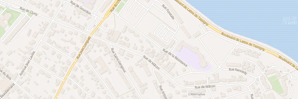 Plan du 17B Rue de Macon à Montceau-les-Mines