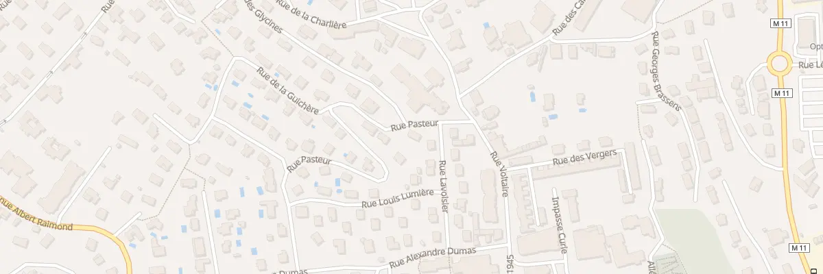 Plan du 1 Rue Pasteur à Saint-Priest-en-Jarez