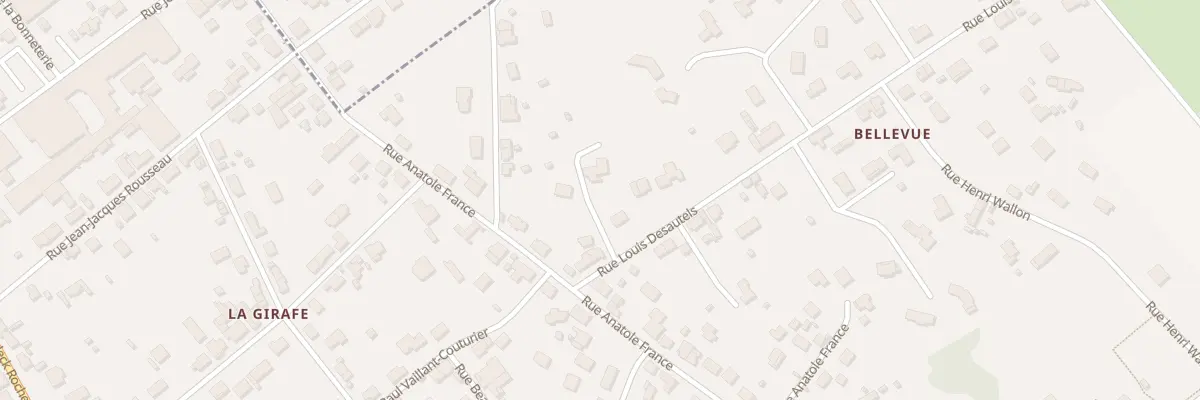 Plan du 5 Rue Louis Desautels à Saint-Vallier