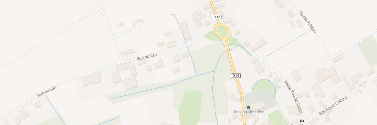 Plan du 1 Rue du Lan à Sompuis