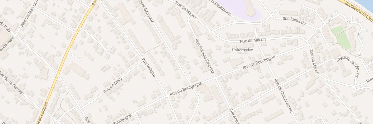 Plan du 19 Rue Saint Gengoux à Montceau-les-Mines