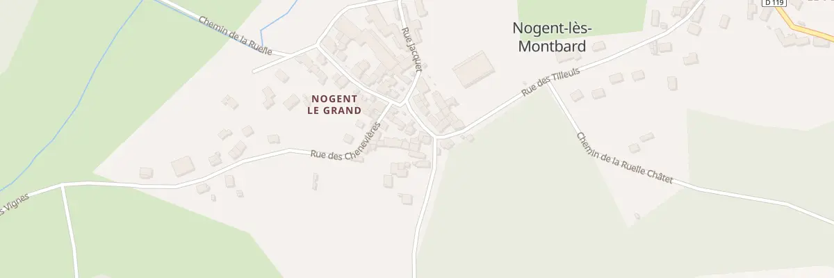 Plan du 9 Pl Saint Gengoulf à Nogent-lès-Montbard