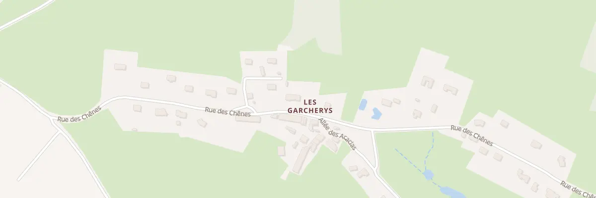Plan du 337 Rue des Chênes aux Bizots