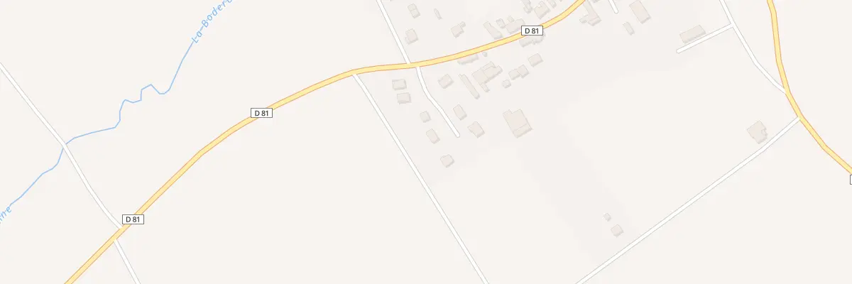 Plan du 8 Rue la Croix Jean Didier à Villy-en-Trodes