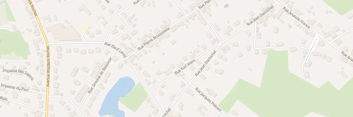 Plan du 14 Rue Karl Marx à Saint-Vallier