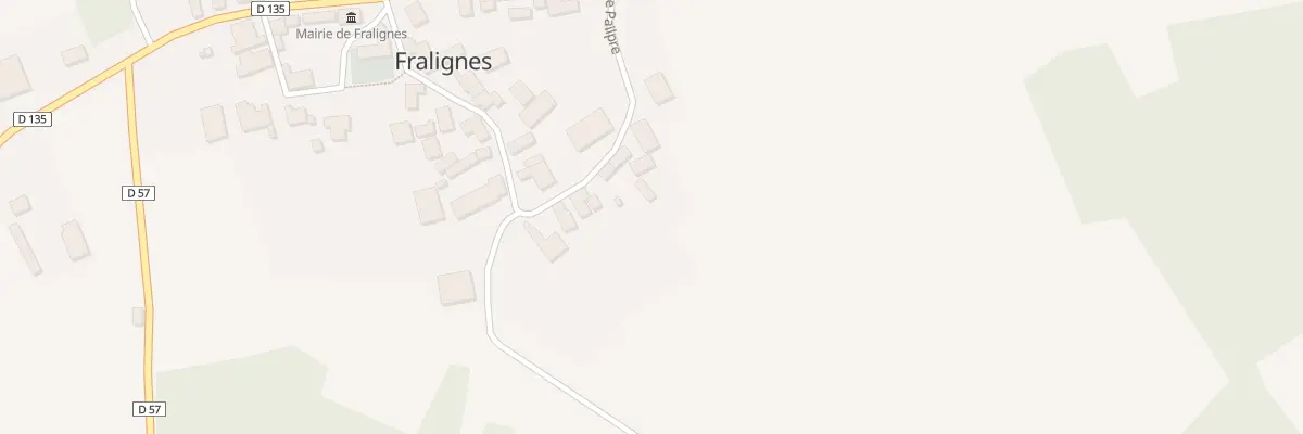 Plan du 16 Rue Pailpre à Fralignes