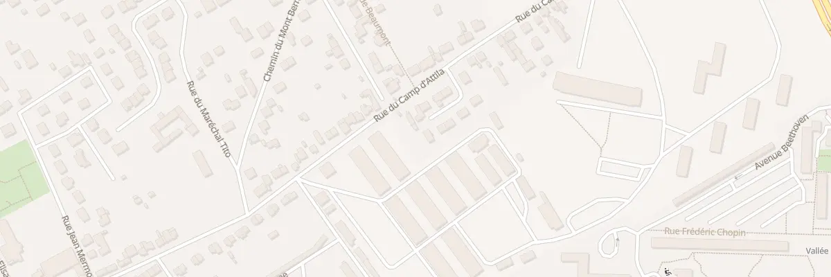 Plan du 130 Rue du Camp d’Attila à Châlons-en-Champagne