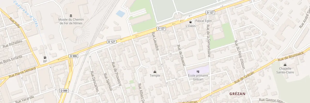 Plan du 8 Rue Lavastre à Nîmes