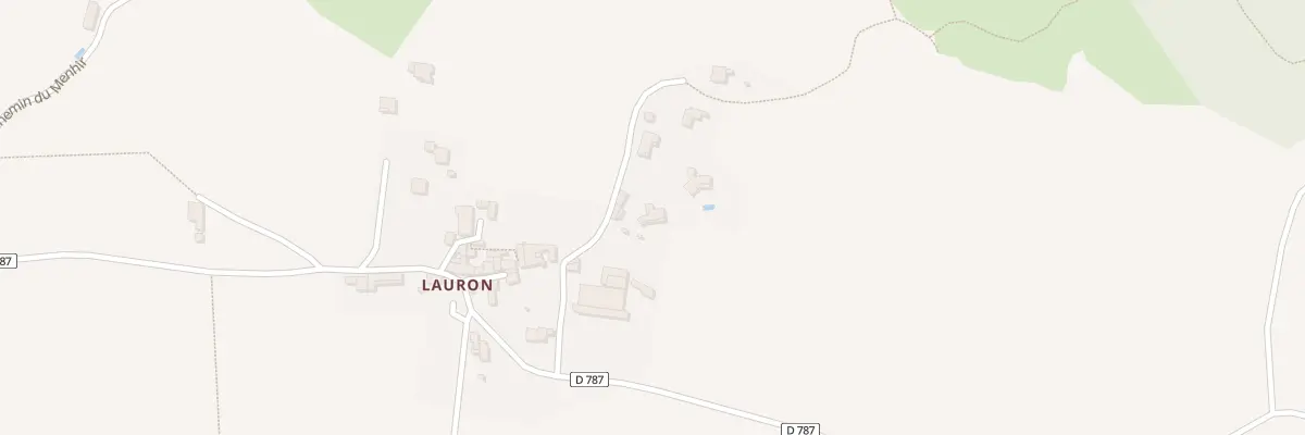 Plan du 5402 Ham de Lauron à Lussan