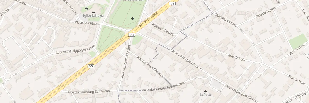 Plan du 14 Rue Louis Grignon à Châlons-en-Champagne
