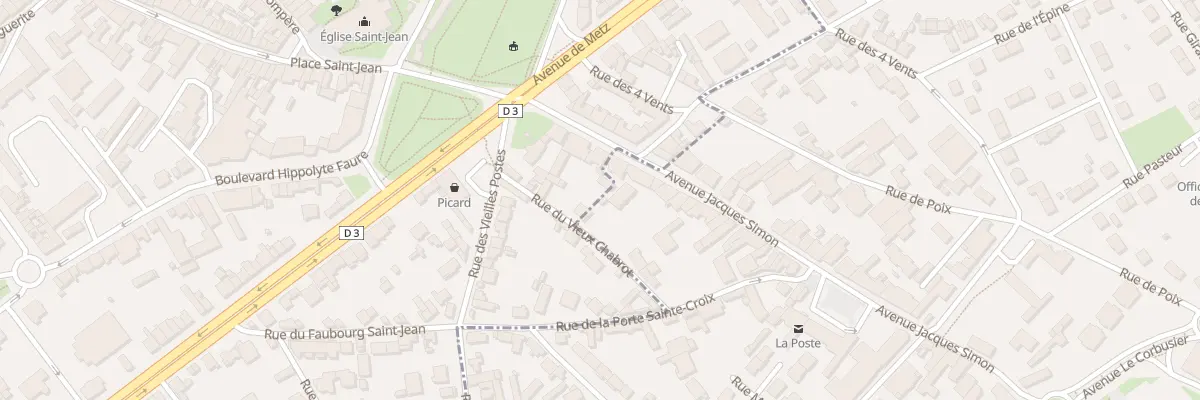 Plan du 11 Rue du Vieux Chabrot à Saint-Memmie
