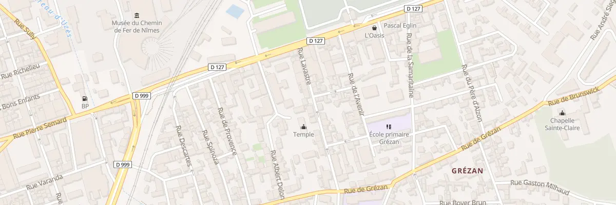Plan du 12 Rue Lavastre à Nîmes