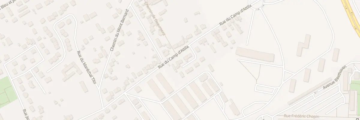 Plan du 138 Rue du Camp d’Attila à Châlons-en-Champagne