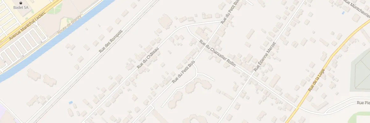 Plan du 54 Rue du Petit Bois à Montceau-les-Mines