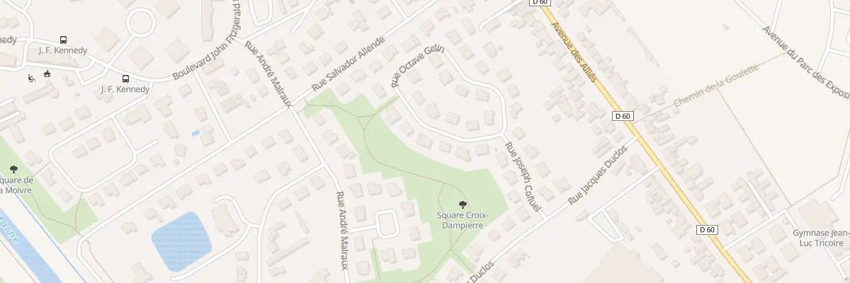 Plan du 28 Rue Octave Gelin à Châlons-en-Champagne
