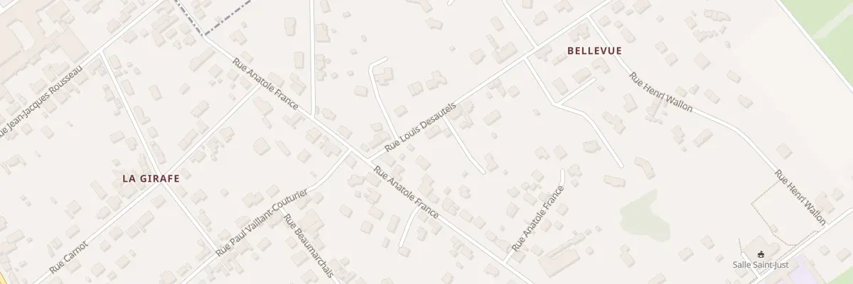 Plan du 4 Rue Louis Desautels à Saint-Vallier