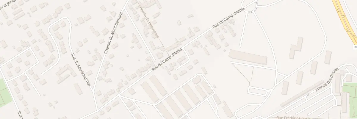 Plan du 136 Rue du Camp d’Attila à Châlons-en-Champagne