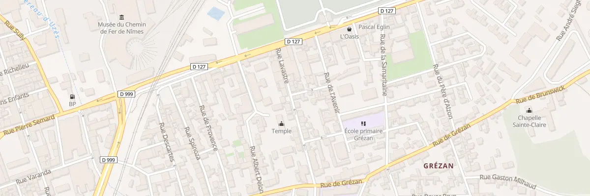 Plan du 11 Rue Lavastre à Nîmes