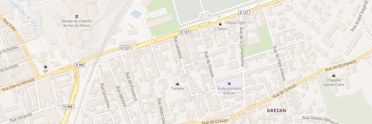 Plan du 9 Rue Lavastre à Nîmes