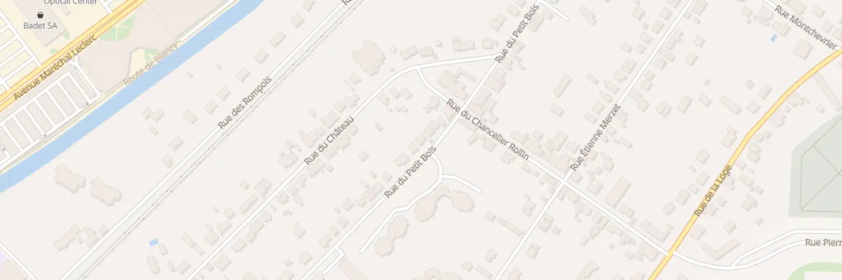 Plan du 52 Rue du Petit Bois à Montceau-les-Mines