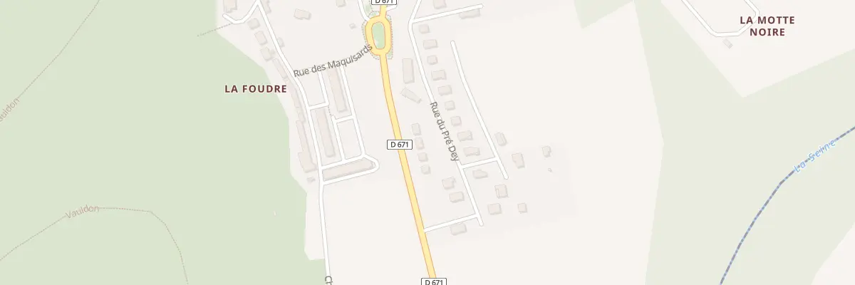 Plan du 6 Fg De Bourgogne à Bar-sur-Seine