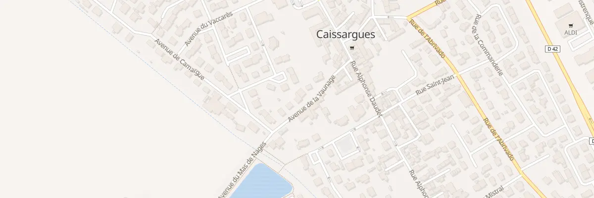 Plan du 106 Av de la Vaunage à Caissargues