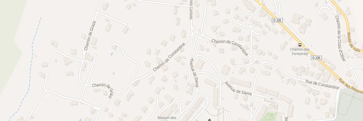 Plan du 9015 Che de Constantine à Aubenas