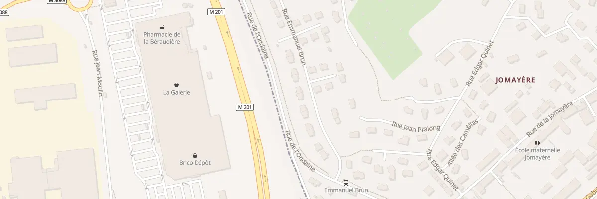 Plan du 48 Rue Emmanuel Brun à Saint-Étienne