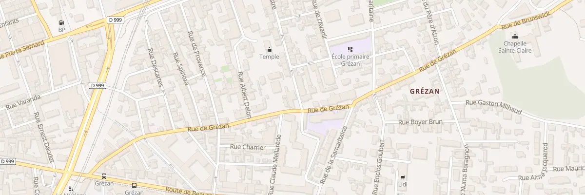 Plan du 26 Rue Lavastre à Nîmes