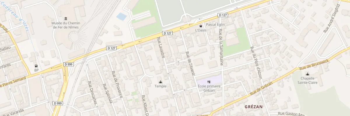 Plan du 3 Rue Albin Michel à Nîmes