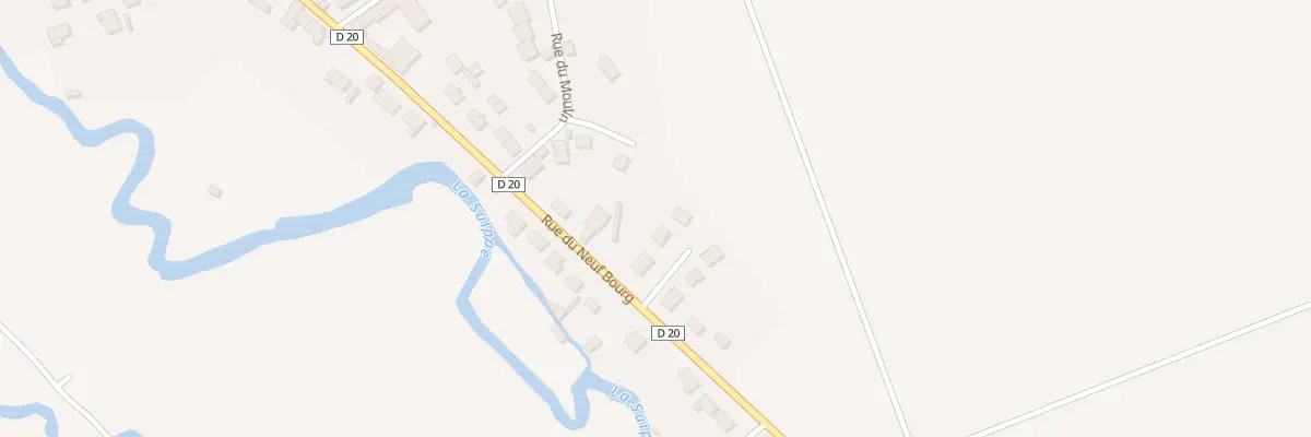 Plan du 3 Lot le Bois du Moulin à Bétheniville