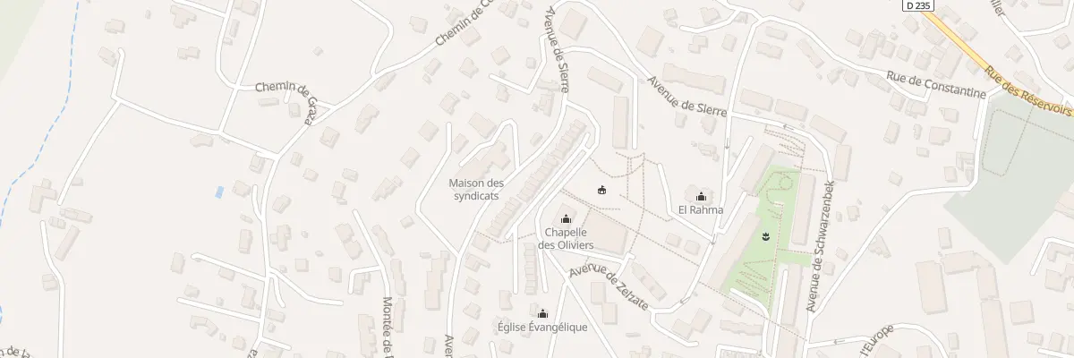 Plan du 29 Av de Sierre à Aubenas