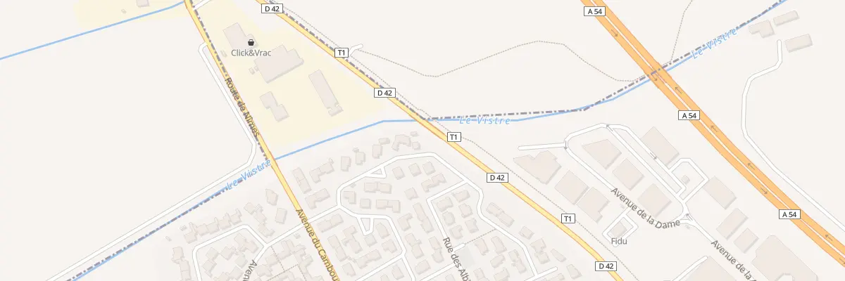 Plan du 1B Rue des Trois Cypres à Caissargues