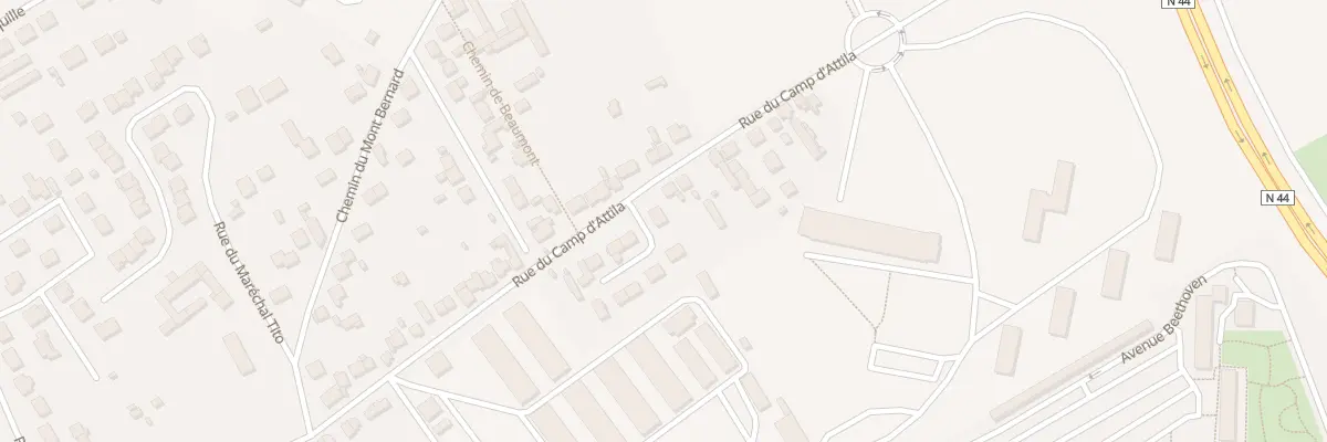 Plan du 148 Rue du Camp d’Attila à Châlons-en-Champagne