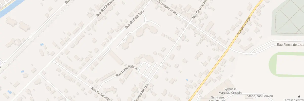Plan du 54 Rue Etienne Merzet à Montceau-les-Mines