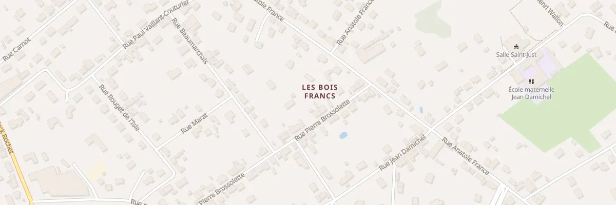 Plan du 8 Rue Pierre Brossolette à Saint-Vallier