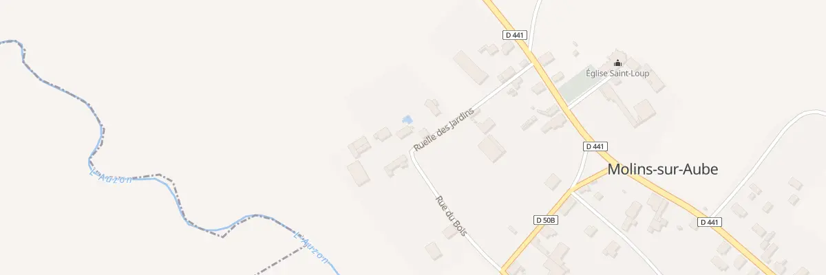 Plan du 18 Rue du Bois à Molins-sur-Aube