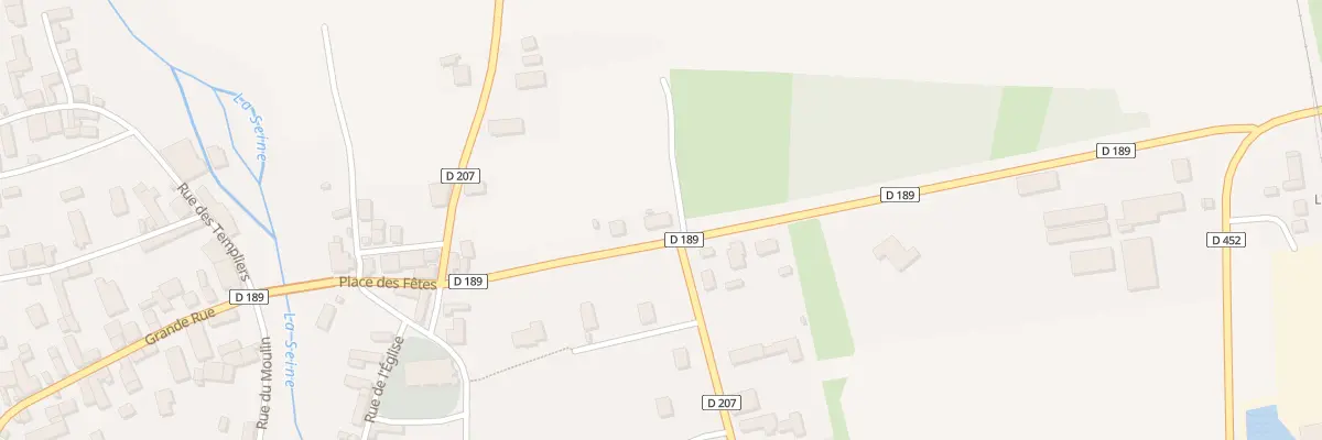 Plan du 7 Rue de la Gare à Polisot