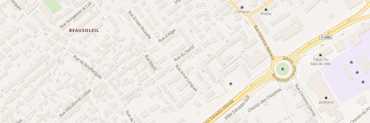 Plan du 26 Rue du Stand à Nîmes