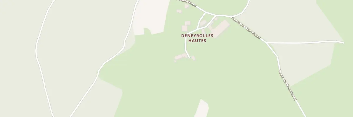 Plan du 5450 Deneyrolles Hautes à Riotord