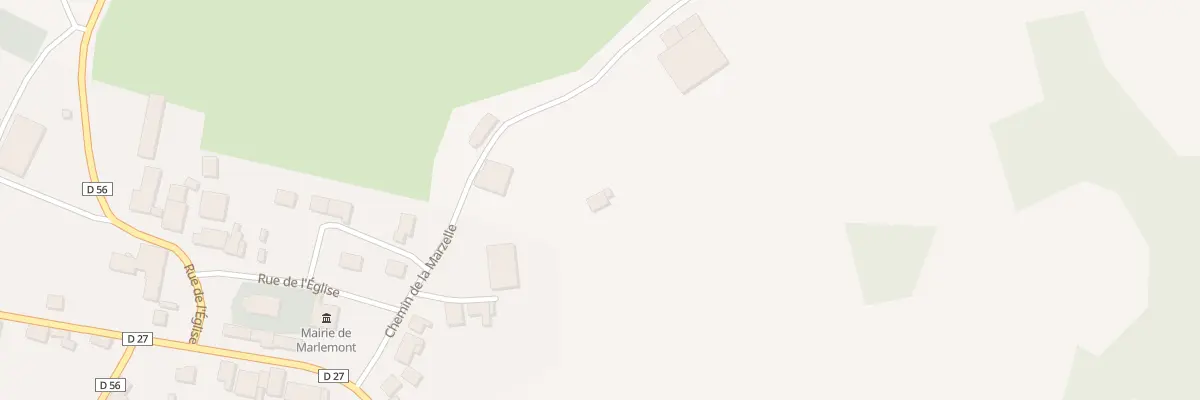 Plan du 5070 Le Village à Marlemont