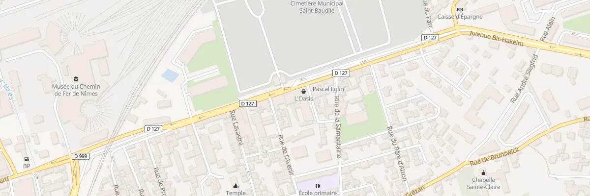 Plan du 146 Rte d’Avignon à Nîmes