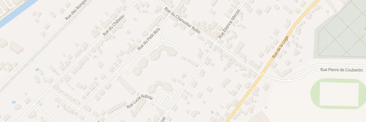 Plan du 50 Rue Etienne Merzet à Montceau-les-Mines