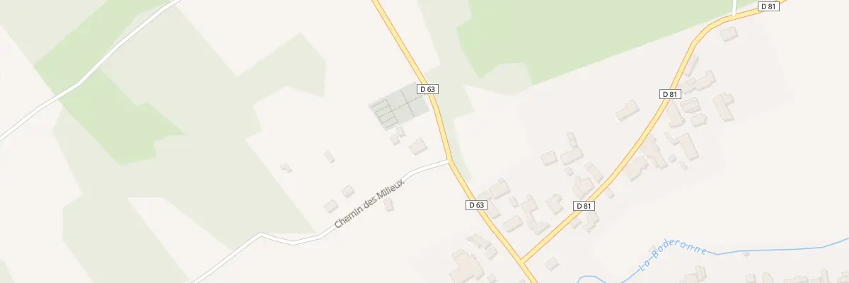 Plan du 2 Che des Milieux à Villy-en-Trodes