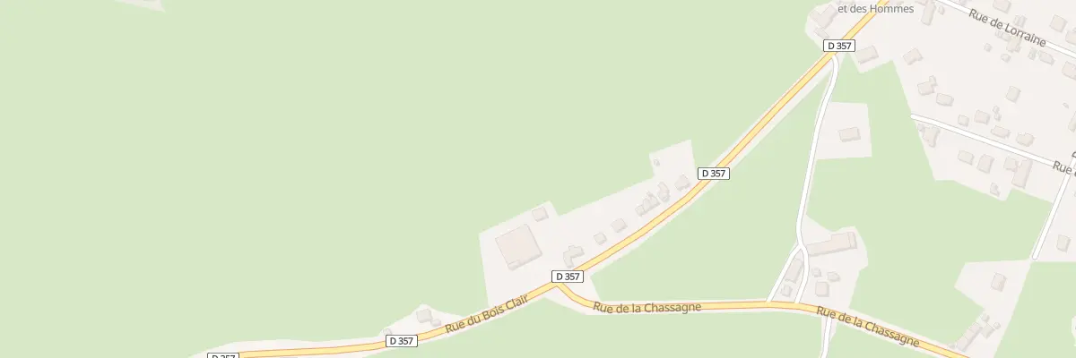 Plan du 50B Rue du Bois Clair à Blanzy