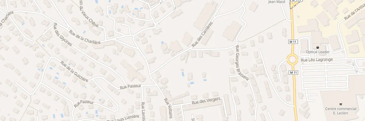 Plan du 2 Rue des Jardins à Saint-Priest-en-Jarez