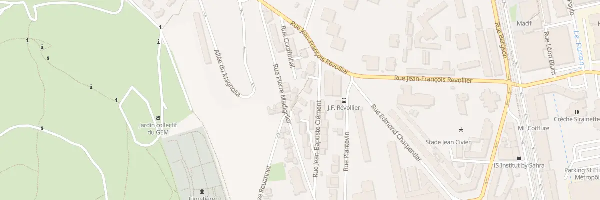 Plan du 36A Rue Pierre Madignier à Saint-Étienne