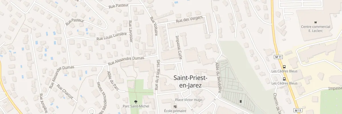 Plan du 18 Pl Jean-baptiste Per à Saint-Priest-en-Jarez