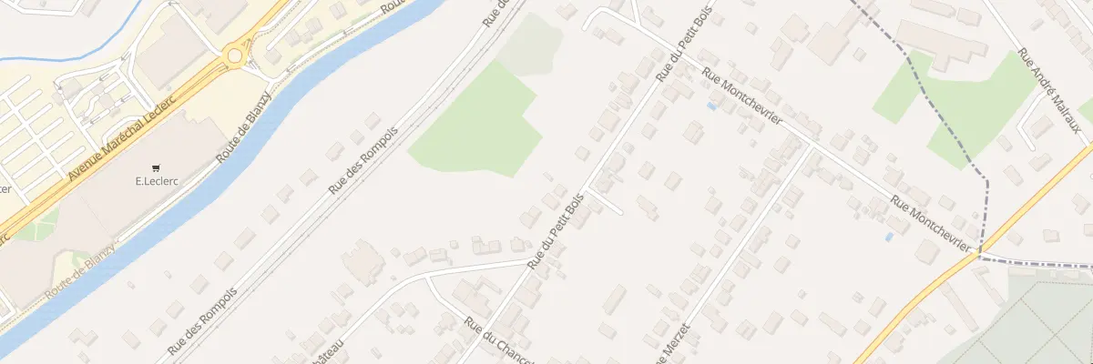 Plan du 36 Rue du Petit Bois à Montceau-les-Mines